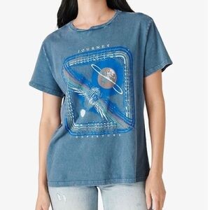 Lucky Brand Journey Vintage Inspired Graphic Tee Size XL